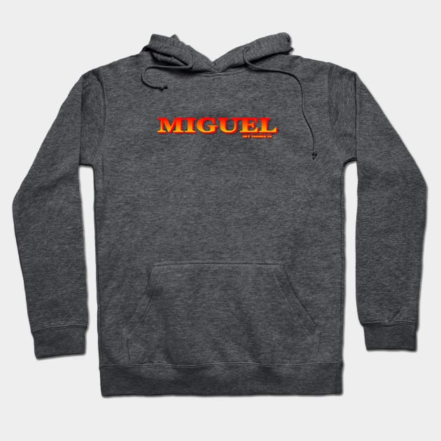 MIGUEL, MY NAME IS MIGUEL. SAMER BRASIL Hoodie by Samer Brasil